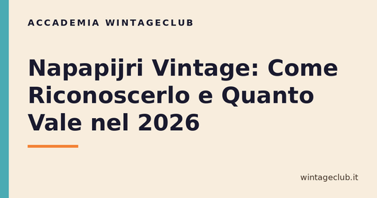 Guida Napapijri vintage: come riconoscerlo e quanto vale — Accademia WintageClub