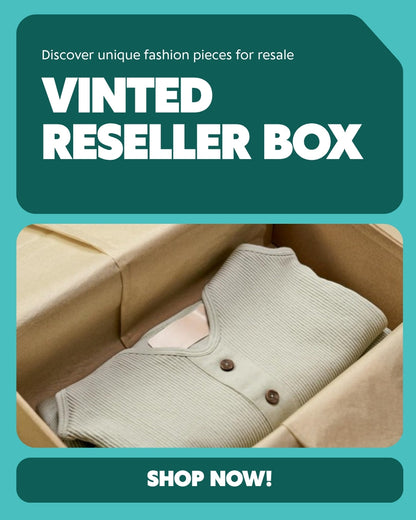 Vinted Reseller Box - abbigliamento vintage selezionato per la rivendita online su Vinted e Depop