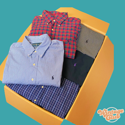 Box Prova Mix Brand aperta – capi vintage multimarca Grade A selezionati a mano