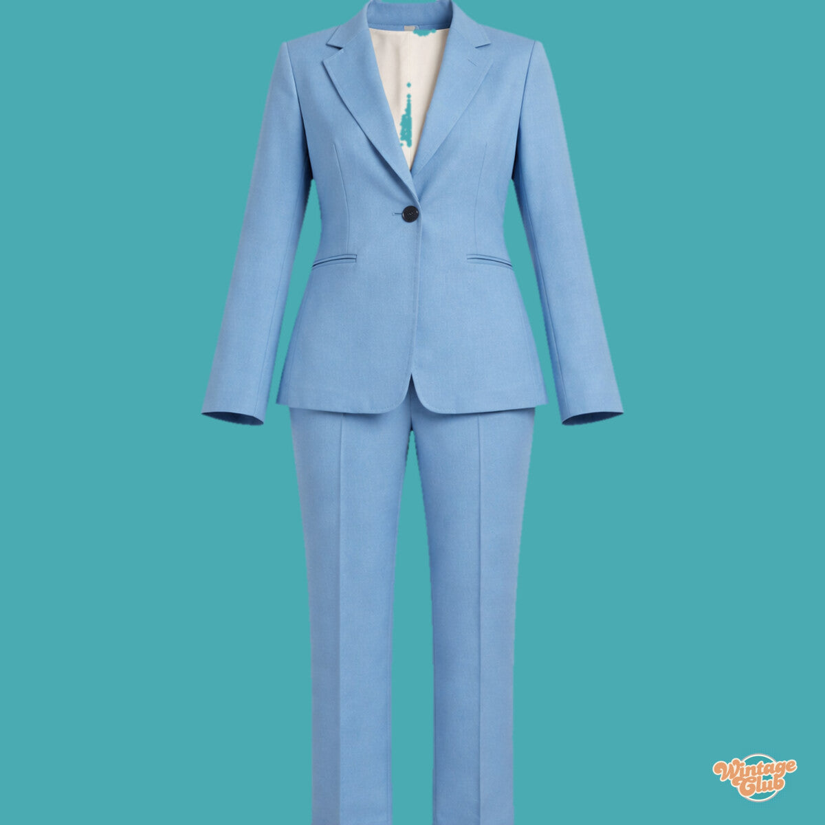 Tailleur donna azzurro vintage - abbigliamento donna dalla Vinted Reseller Box